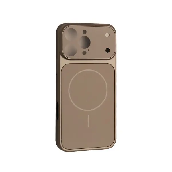 ЧОХОЛ NEW AG GLASS MAGSAFE CASE ДЛЯ IPHONE 16 PRO, СІРИЙ