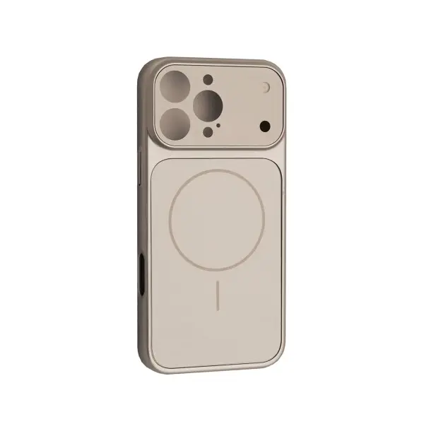 ЧОХОЛ NEW AG GLASS MAGSAFE CASE ДЛЯ IPHONE 16 PRO, СІРИЙ