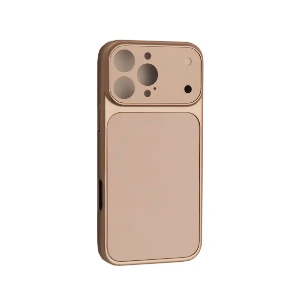 ЧОХОЛ NEW AG GLASS MAGSAFE CASE ДЛЯ IPHONE 16 PRO GOLD