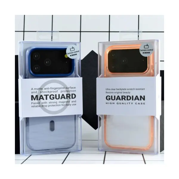 ЧОХОЛ KZDOO MATGUARD MAGSAFE ДЛЯ IPHONE 17 PRO MAX ПОМАРАНЧЕВИЙ