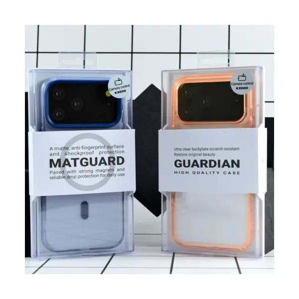 ЧОХОЛ KZDOO GUARDIAN ДЛЯ IPHONE 17 PRO TRANSPARENT