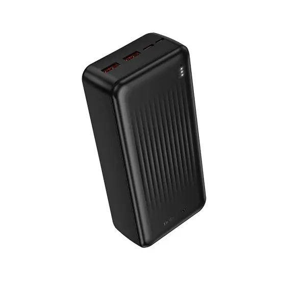 ЗОВНІШНІЙ АКУМУЛЯТОР POWER BANK BOROFONE BJ80B CLEVER 22.5W+PD20W 30000MAH, ЧОРНИЙ