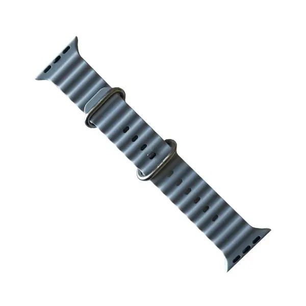 РЕМІНЕЦЬ OCEAN BAND ДЛЯ APPLE WATCH 38, 40, 41 CLOUDY, СІРИЙ