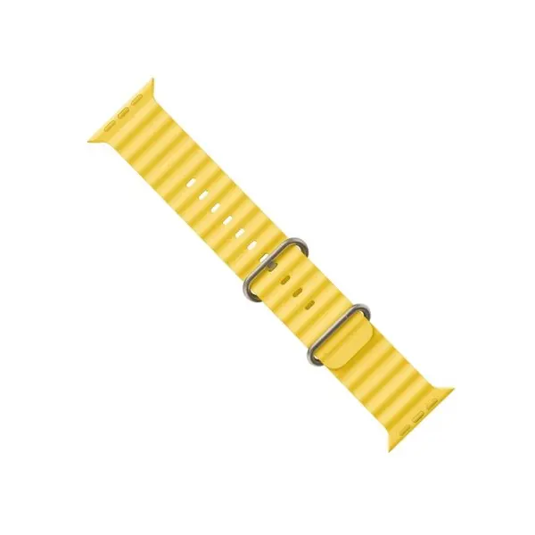 РЕМІНЕЦЬ OCEAN BAND ДЛЯ APPLE WATCH 42, 44, 45, 49 ЖОВТИЙ