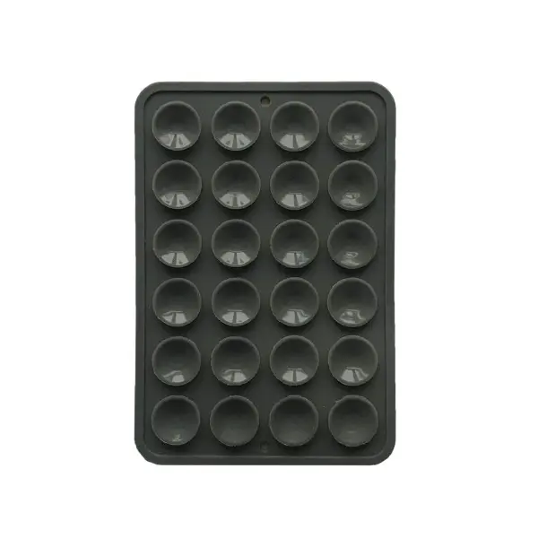 ТРИМАЧ-ПРИСОСКА ЛІППЕР ДЛЯ ТЕЛЕФОНУ ПРЯМОКУТНИЙ 75MM X 50MM DARK, СІРИЙ
