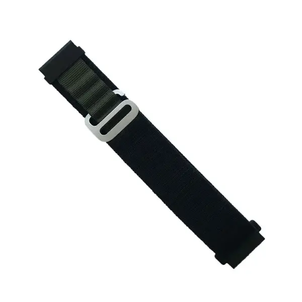 MR4_147186 Ремінець alpine loop 22mm, чорний-green 