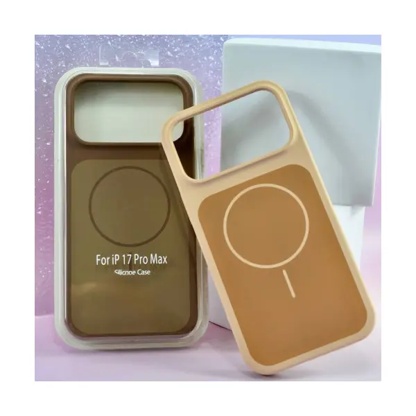 ЧОХОЛ NEW SILICONE CASE MAGSAFE ДЛЯ IPHONE 17 AIR HERMES ПОМАРАНЧЕВИЙ