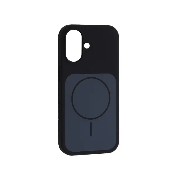 MR4_147375 Чохол new silicone case magsafe для iphone 17 midnight синій 