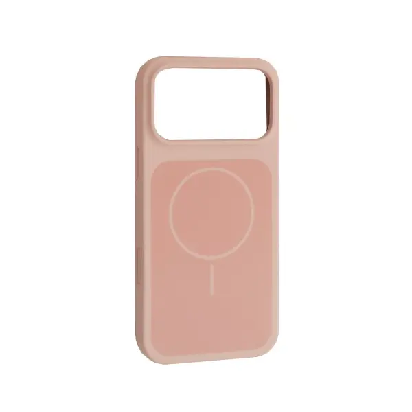 ЧОХОЛ NEW SILICONE CASE MAGSAFE ДЛЯ IPHONE 17 PRO, СІРИЙ РОЖЕВИЙ