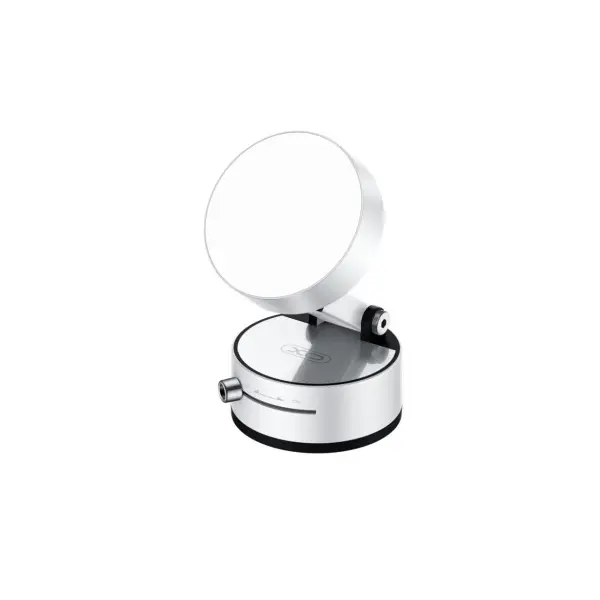 АВТОТРИМАЧ XO C170 VACUUM SUCTION CUP MANUAL LATCH MAGNETIC HOLDER, БІЛИЙ (ДЕФ. ПАК)