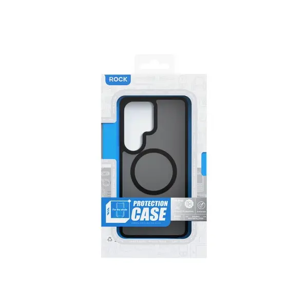 ЧОХОЛ ROCK GUARD TOUCH SERIES PROTECTION CASE WITH MAGNETIC ДЛЯ SAMSUNG S26 PLUS, ЧОРНИЙ