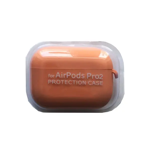 MR4_147249 Чохол для airpods pro 2 silicone case, microfiber помаранчевий 