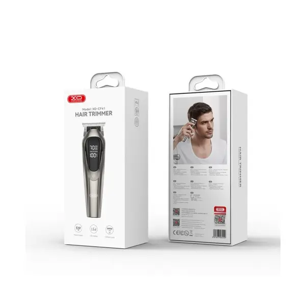 ТРИМЕР XO CF41 SMART DIGITAL HAIRDRESSER, ЧОРНИЙ