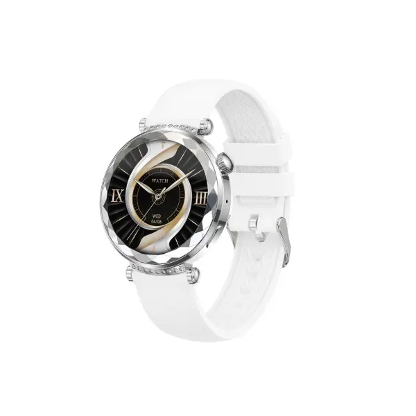 СМАРТ-ГОДИННИК XO J13 AMOLED SCREEN ROUND RHOMBUS WOMENS WATCH СІРІ