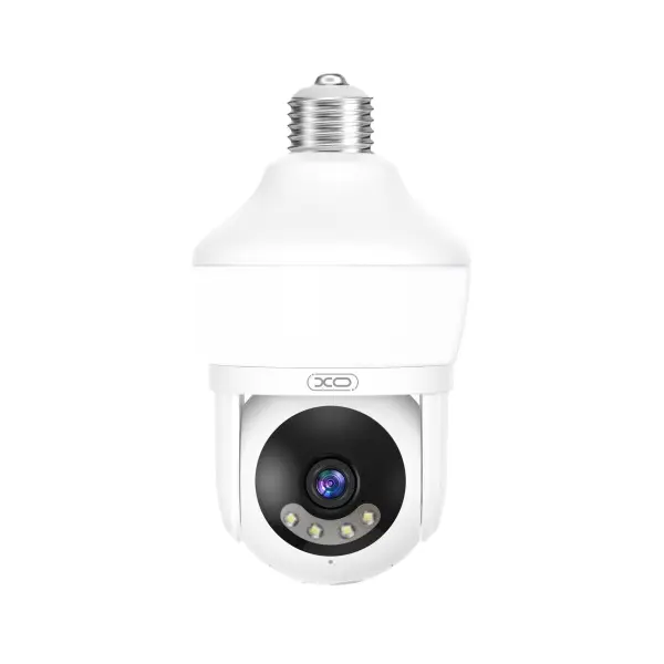 КАМЕРА ВІДЕОСПОСТЕРЕЖЕННЯ (ЗОВНІШНЯ) XO CR14 STANDARD EDITION MAGIC BULB 200W PIXEL CAMERA, БІЛИЙ