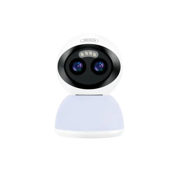КАМЕРА ВІДЕОСПОСТЕРЕЖЕННЯ XO CR15 EU INDOOR DUAL MIRROR ZOOM 6-MEGAPIXEL, БІЛИЙ