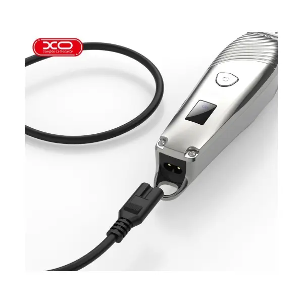 ТРИМЕР XO CF9 DIGITAL HAIRCUTTING SCISSORS, СІРИЙ