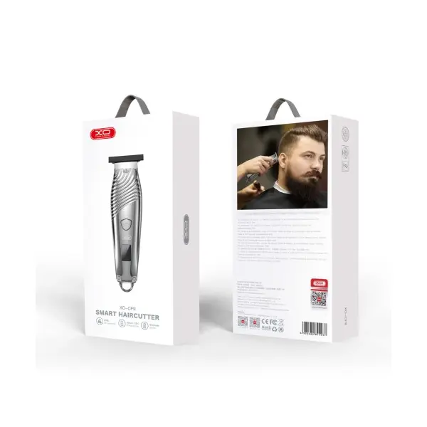 ТРИМЕР XO CF9 DIGITAL HAIRCUTTING SCISSORS, СІРИЙ
