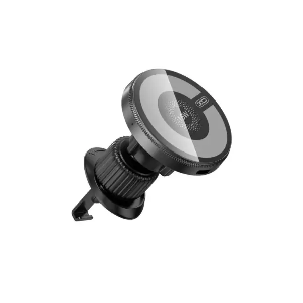 АВТОТРИМАЧ XO CX025 MAGNETIC CAR AIR VENT 15W WIRELESS CHARGER, ЧОРНИЙ