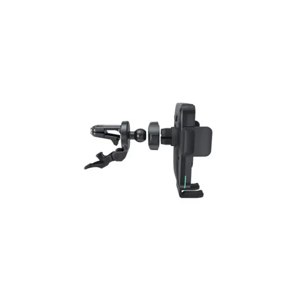 MR4_147300 Автотримач xo wx041 dual arm air outlet 15w wireless charger, сірий 