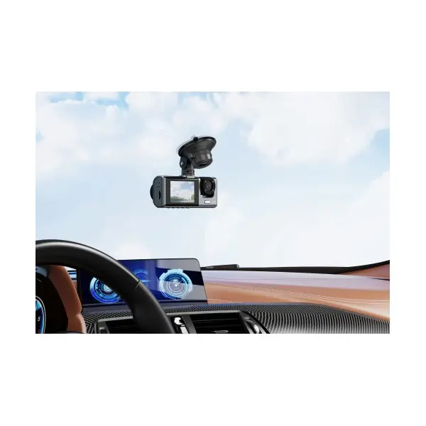 ВІДЕОРЕЄСТРАТОР XO XJ03 FRONT AND REAR DUAL CAMERA CAR RECORDER 1080 HD VIDEO, ЧОРНИЙ