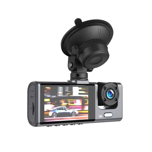 ВІДЕОРЕЄСТРАТОР XO XJ03 FRONT AND REAR DUAL CAMERA CAR RECORDER 1080 HD VIDEO, ЧОРНИЙ