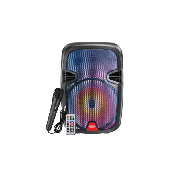 АКУСТИЧНА СИСТЕМА XO F51 COLORED JADE OUTDOOR RGB BLUETOOTH SPEAKER, ЧОРНИЙ
