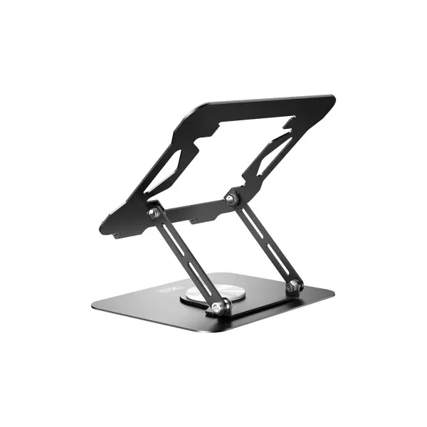 MR4_147312 Настільний тримач xo c153 metal laptop swivel large stand, чорний 