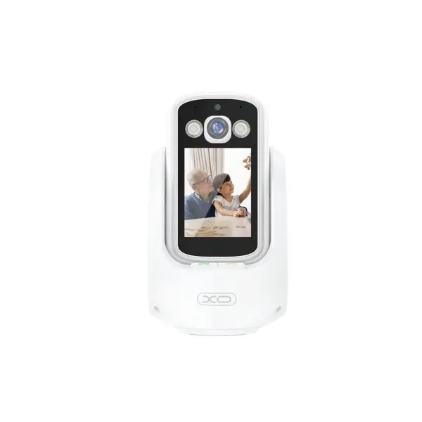 КАМЕРА ВІДЕОСПОСТЕРЕЖЕННЯ XO CR08 200W PIXEL AI INTELLIGENT TWO-WAY VIDEO CALL CAMERA (2.4G+BL), БІЛИЙ