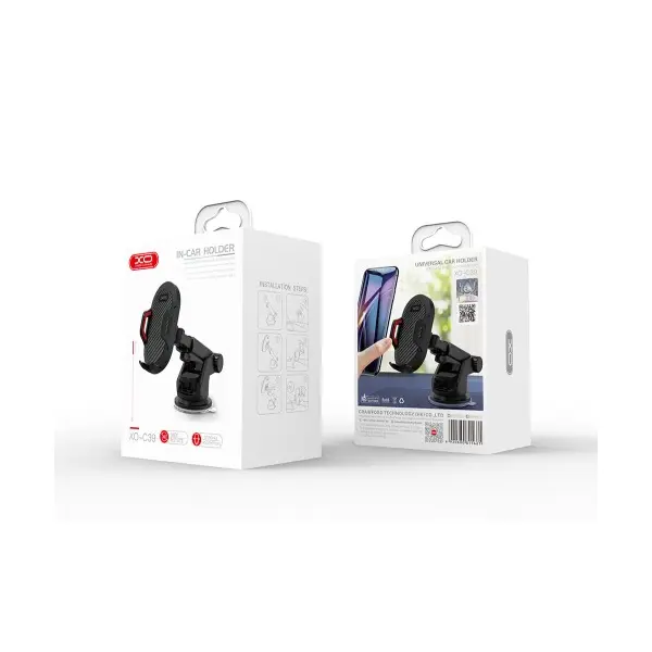 АВТОТРИМАЧ XO C39 DASHBOARD STAND HOLDER, ЧОРНИЙ