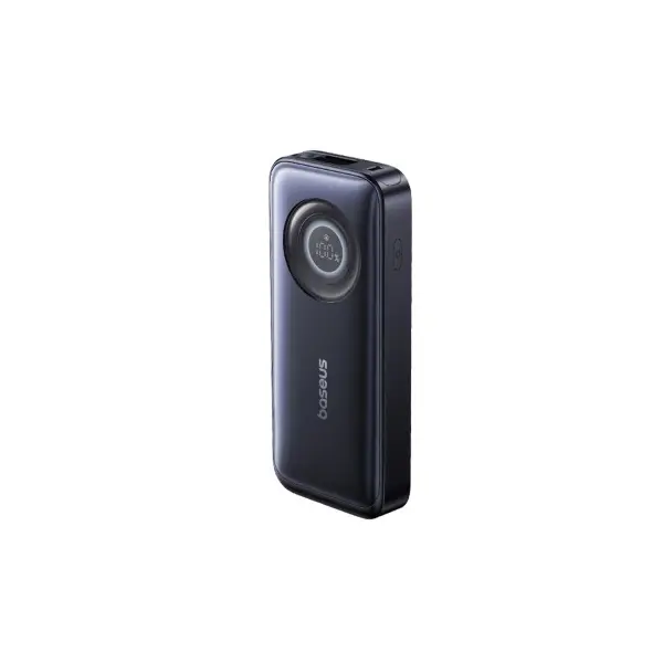 ЗОВНІШНІЙ АКУМУЛЯТОР POWER BANK BASEUS ENERCORE CR11 POWER BANK WITH RETRACTABLE CABLE 10 000MAH 45W, ЧОРНИЙ E0027G00
