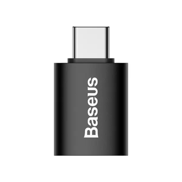 ПЕРЕХІДНИК BASEUS INGENUITY SERIES MINI OTG ADAPTOR TYPE-C TO USB-A 3.1, ЧОРНИЙ ZJJQ000001