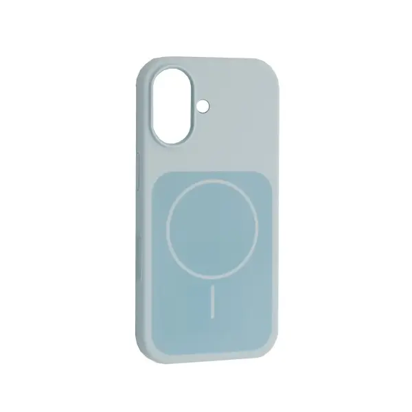 MR4_147378 Чохол new silicone case magsafe для iphone 17 new sky синій 