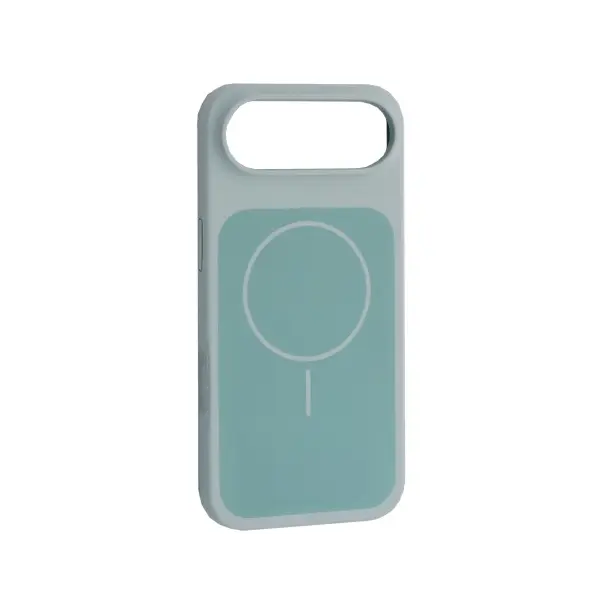 MR4_147403 Чохол new silicone case magsafe для iphone 17 air light lime зелений 