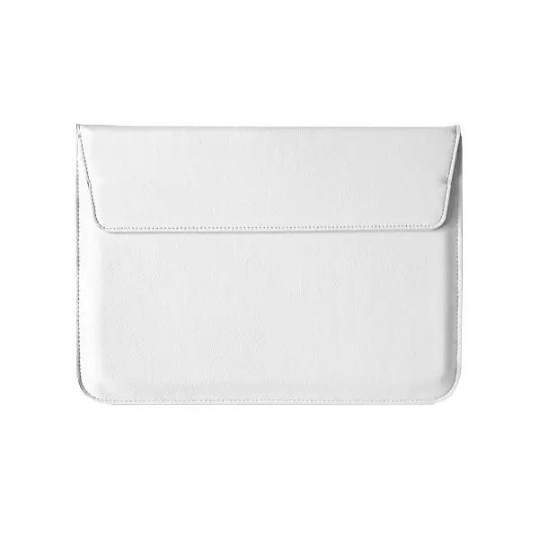 MR4_147525 Чохол-конверт-подставка leather pu для macbook 13.3, білий 