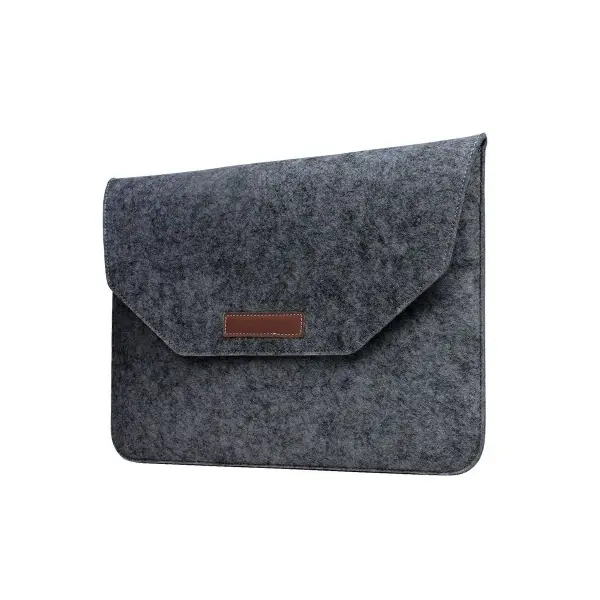ЧОХОЛ-КОНВЕРТ FELT BAG ДЛЯ MACBOOK 13,3 DARK, СІРИЙ