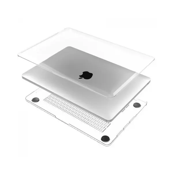 НАКЛАДКА MATTE CASE ДЛЯ MACBOOK NEW PRO 14.2 (A2442) TRANSPARENT