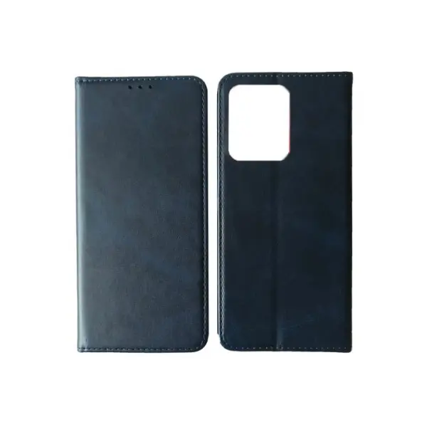 ЧОХОЛ-КНИЖКА BLACK TPU MAGNET ДЛЯ REDMI NOTE 12 4G СИНІЙ