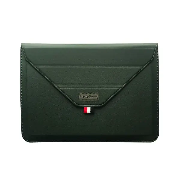 ЧОХОЛ-КОНВЕРТ-ПОДСТАВКА NEW LEATHER PU 13, 14 ЗЕЛЕНИЙ
