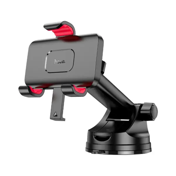 MR4_151394 Автотримач hoco h22 dragon automatic clamping car holder (center console), чорний 