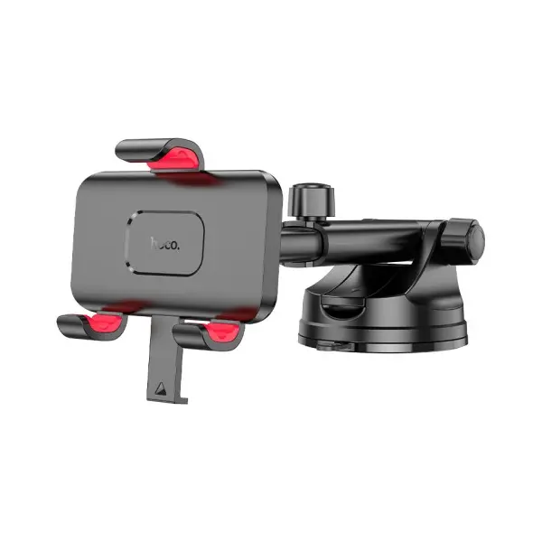 MR4_151394 Автотримач hoco h22 dragon automatic clamping car holder (center console), чорний 