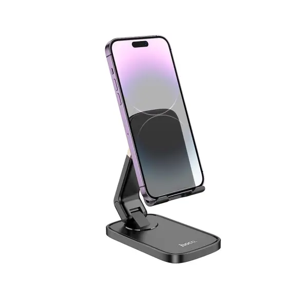 ТРИМАЧ НАСТІЛЬНИЙ HOCO HD8, ЧОРНИЙFISH FOLDING DESKTOP STAND, ЧОРНИЙ