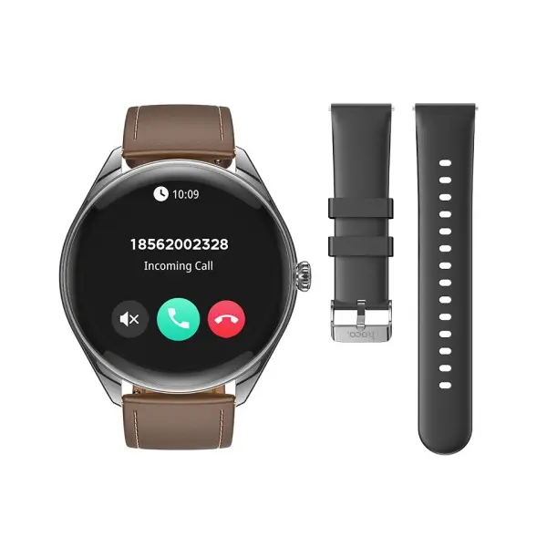 MR4_151548 Смарт-годинник hoco y22 amoled smart sports watch (call version), чорний 