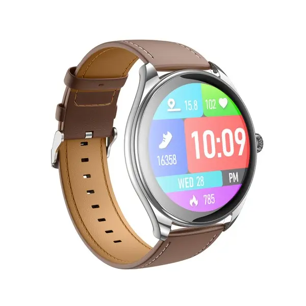 СМАРТ-ГОДИННИК HOCO Y22 AMOLED SMART SPORTS WATCH (CALL VERSION), СІРИЙ