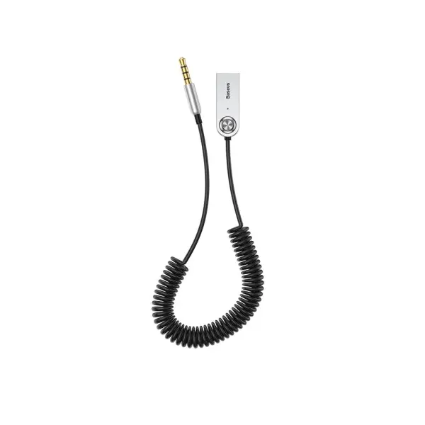 АДАПТЕР BLUETOOTH BASEUS BA01 USB-A TO AUX CABLE, ЧОРНИЙ CABA01-01