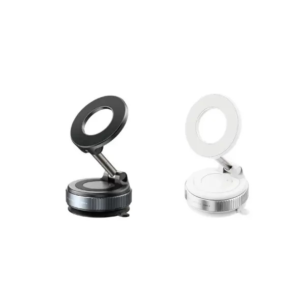 АВТОТРИМАЧ XO C169 + VACUUM SUCTION CUP LOCKING MAGNETIC SUCTION BRACKET (WITH MAGNET RING), ЧОРНИЙ