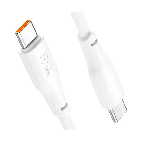 MR4_151115 Кабель pd hoco x93 force 60w fast charging data cable type-c to type-c 2m, білий 