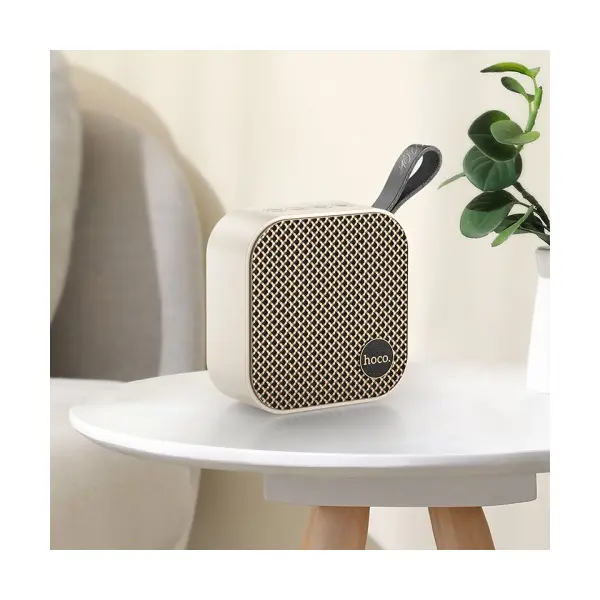 АКУСТИЧНА СИСТЕМА HOCO HC22 AUSPICIOUS SPORTS BT SPEAKER PAINT, БІЛИЙ