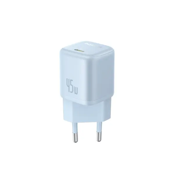 MR4_147483 Мережевий зарядний пристрій baseus picogo gan fast charger 1c 45w синій p10176800313-00 