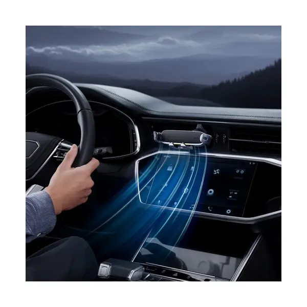 MR4_147486 Автотримач baseus ultracontrol gravity car mount для foldable phone, сірий c40483401813-00 